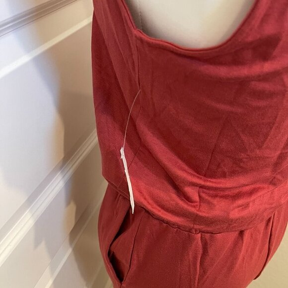 Daily/Ritual Jumpsuit in Terracotta Size XS, NWT (180) - Picture 9 of 9
